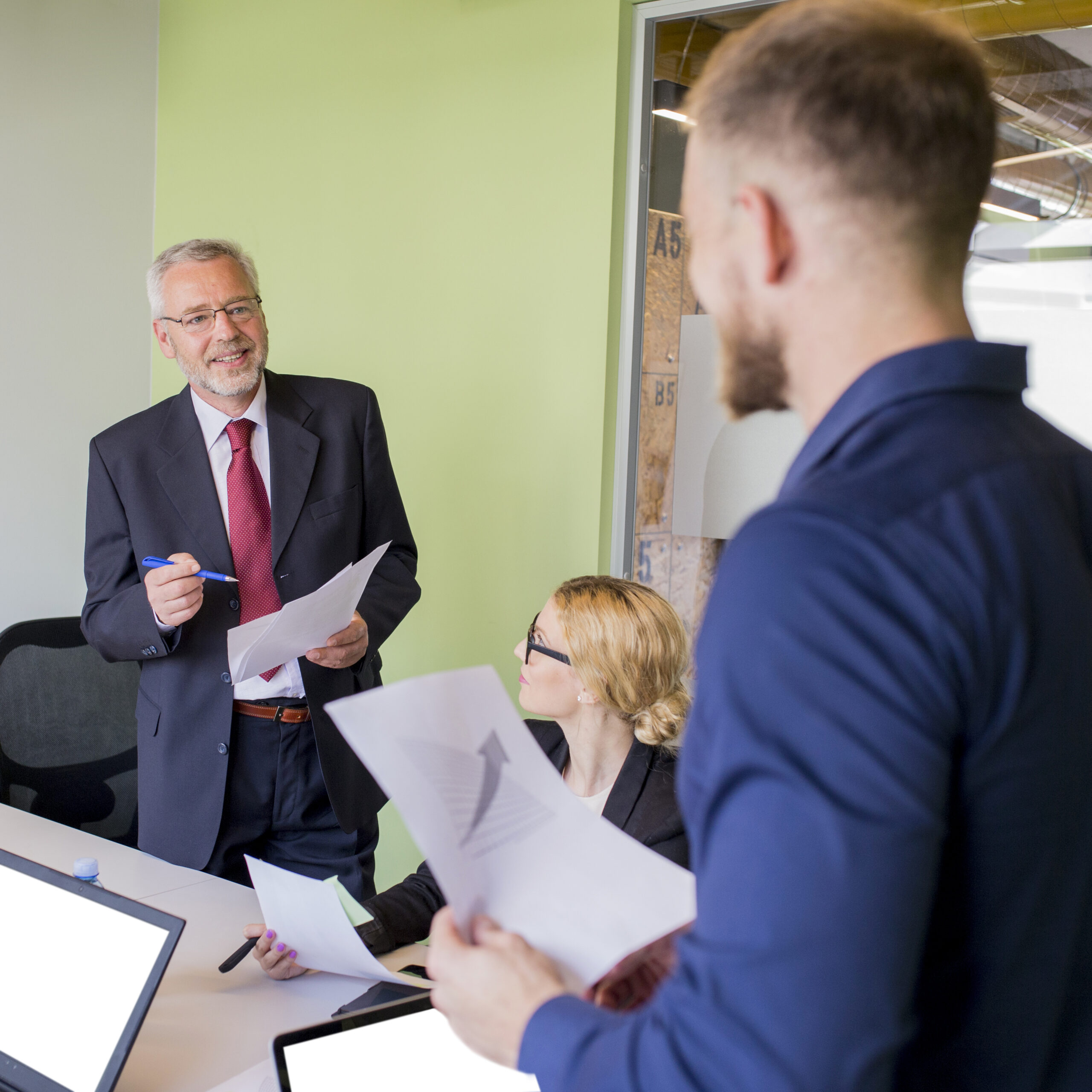 Delegatiegesprek